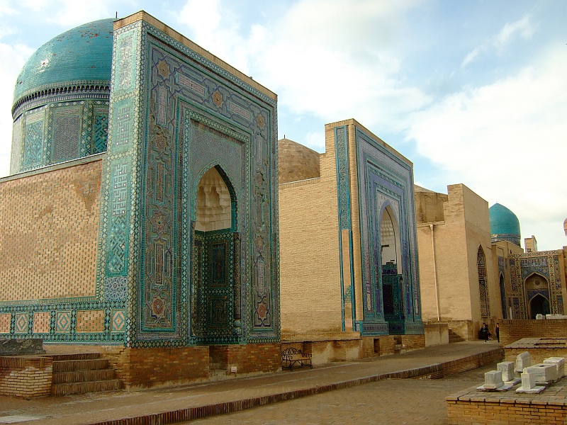 shakizinda02 Die Shaki Zinda Mausoleum-Strasse